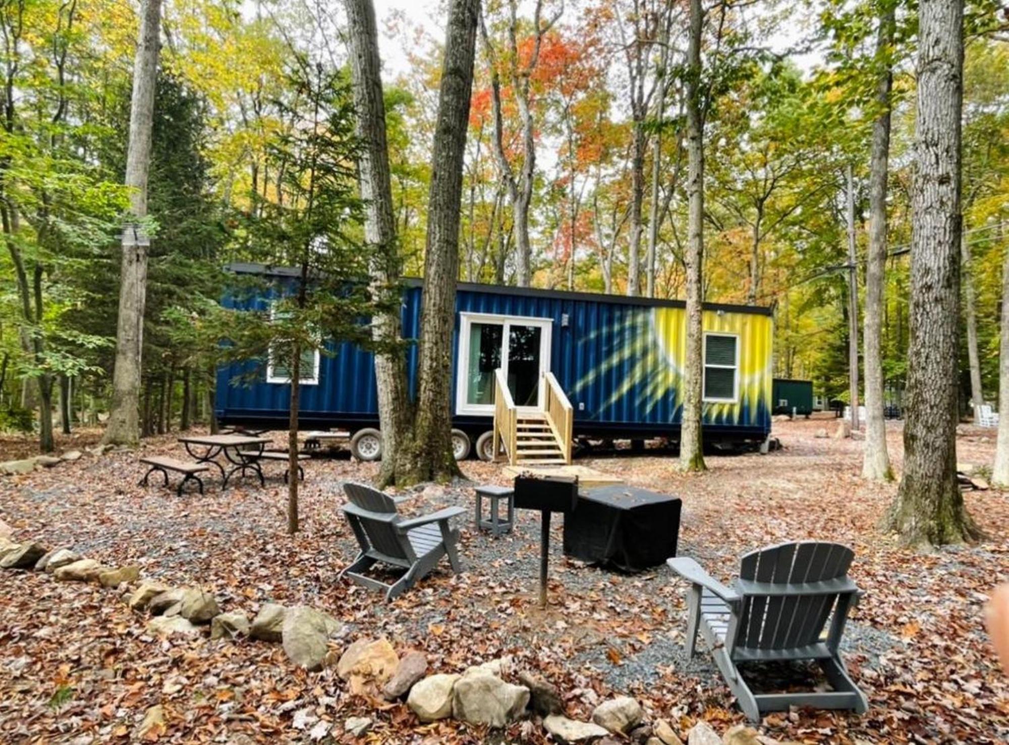 Camptel Poconos Lodging Albrightsville Exteriör bild