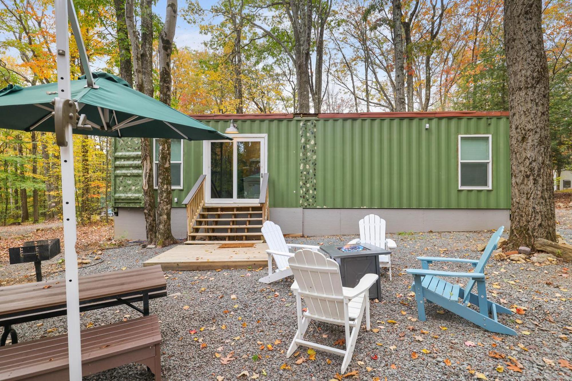 Camptel Poconos Lodging Albrightsville Exteriör bild