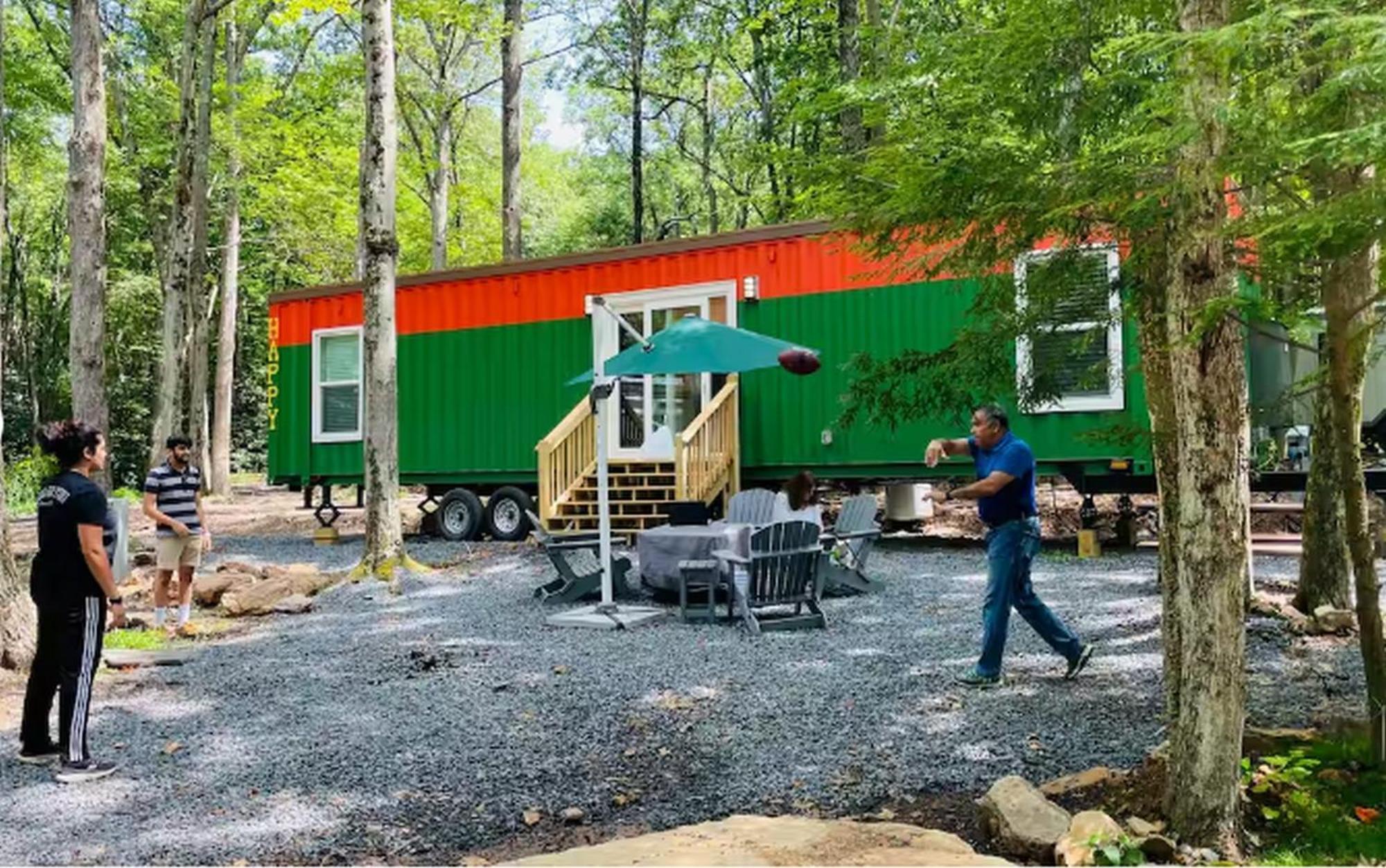 Camptel Poconos Lodging Albrightsville Exteriör bild