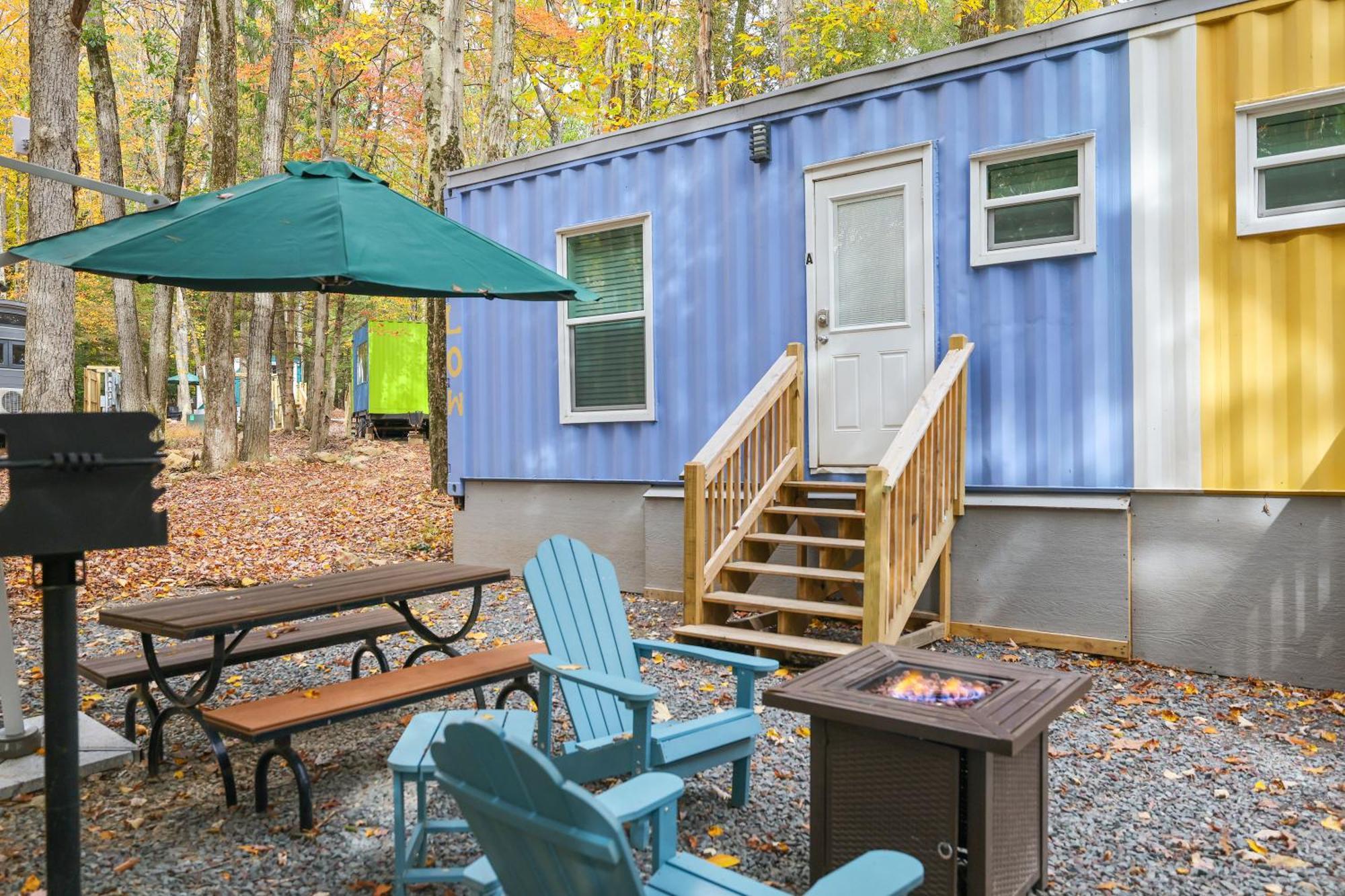Camptel Poconos Lodging Albrightsville Exteriör bild