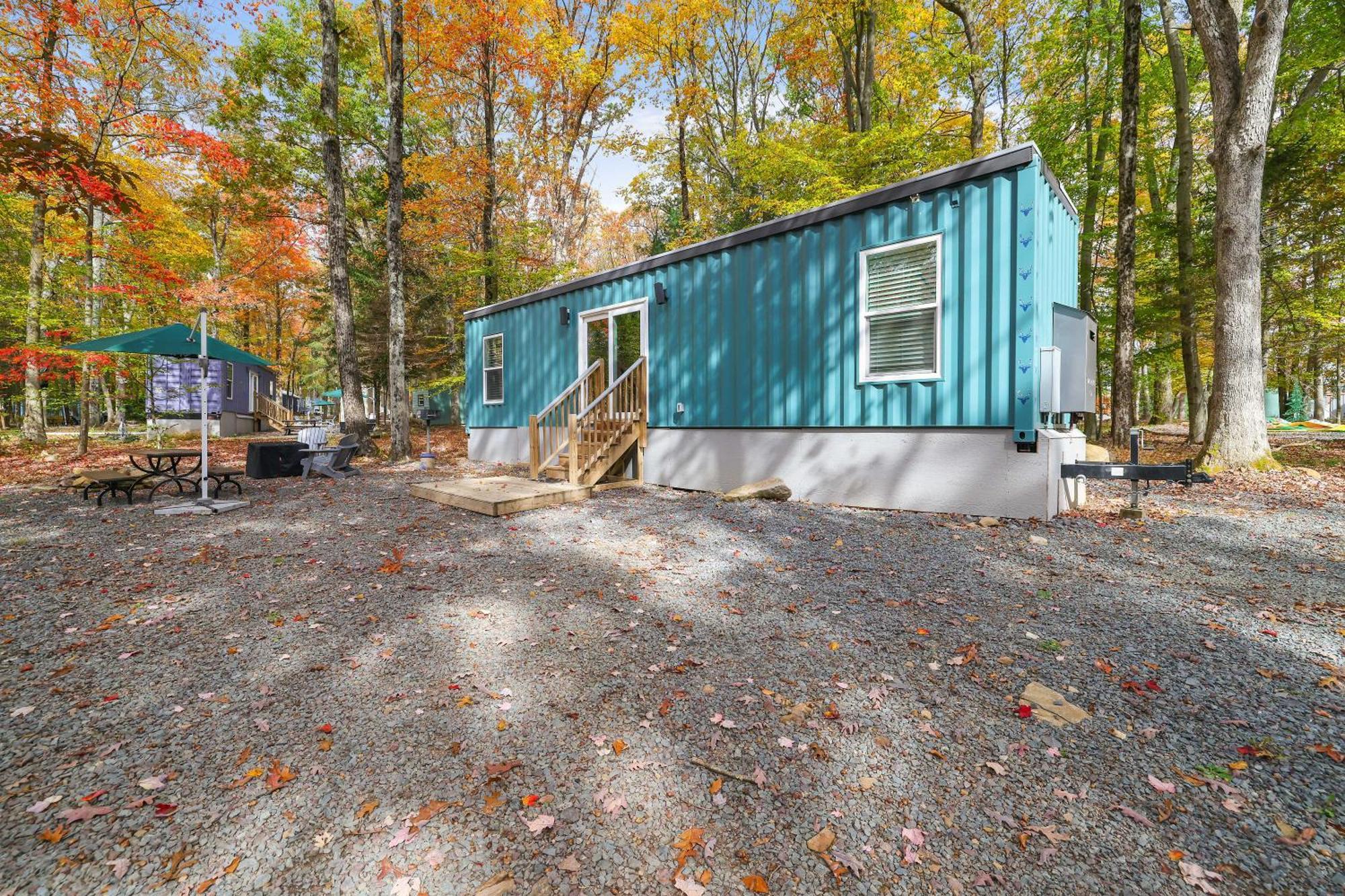 Camptel Poconos Lodging Albrightsville Exteriör bild