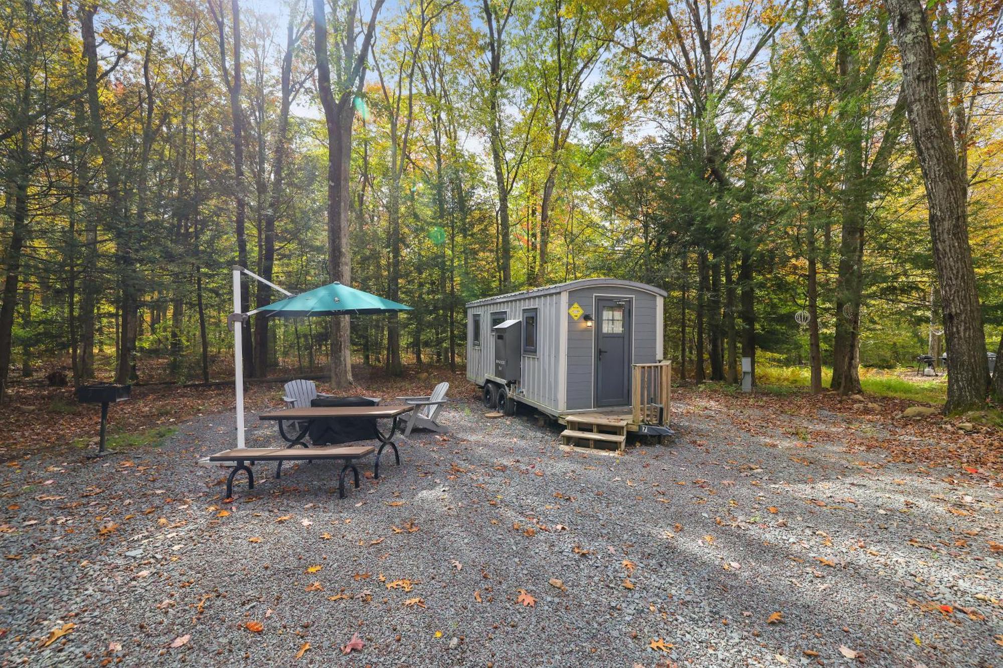 Camptel Poconos Lodging Albrightsville Exteriör bild