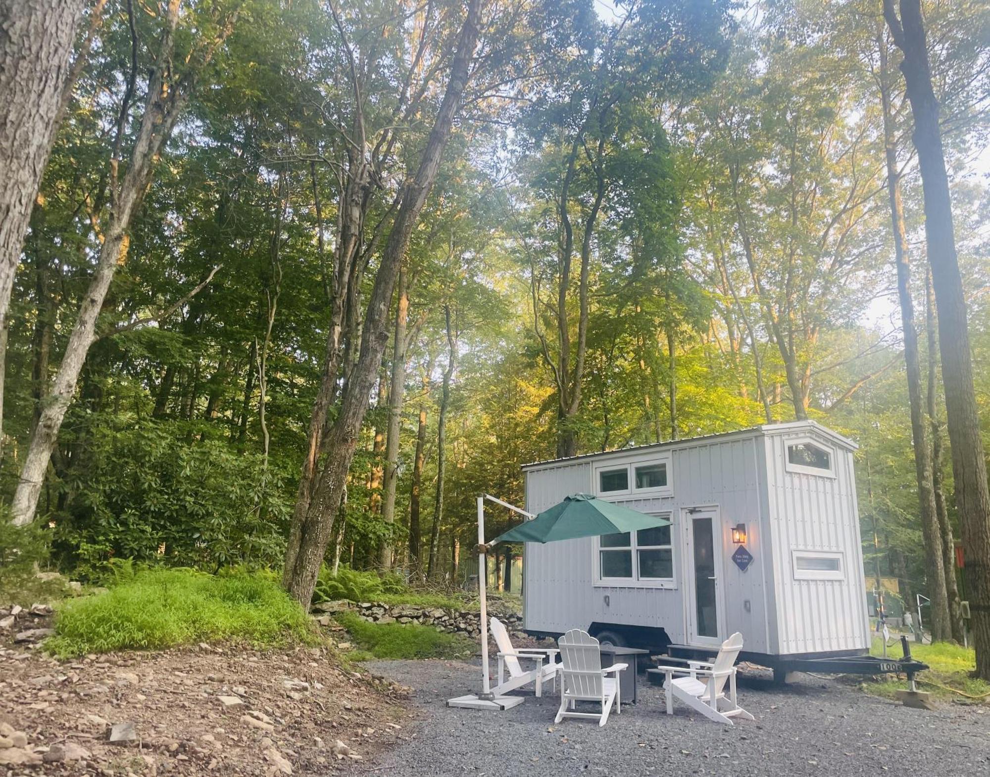 Camptel Poconos Lodging Albrightsville Exteriör bild